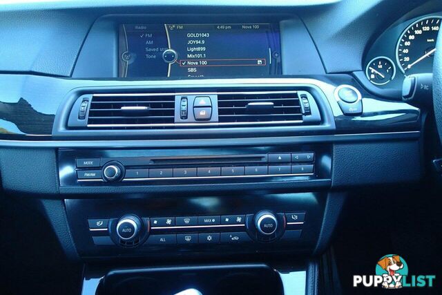 2011 BMW 528I  F10 MY11 SEDAN, 4 DOORS, 5 SEATS
