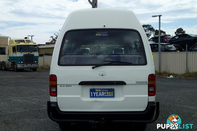 2001 TOYOTA HIACE COMMUTER RZH125R PEOPLE MOVER, 3 DOORS, 14 SEATS