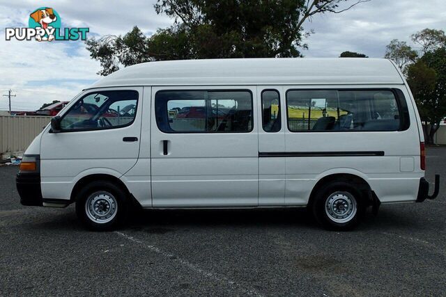 2001 TOYOTA HIACE COMMUTER RZH125R PEOPLE MOVER, 3 DOORS, 14 SEATS