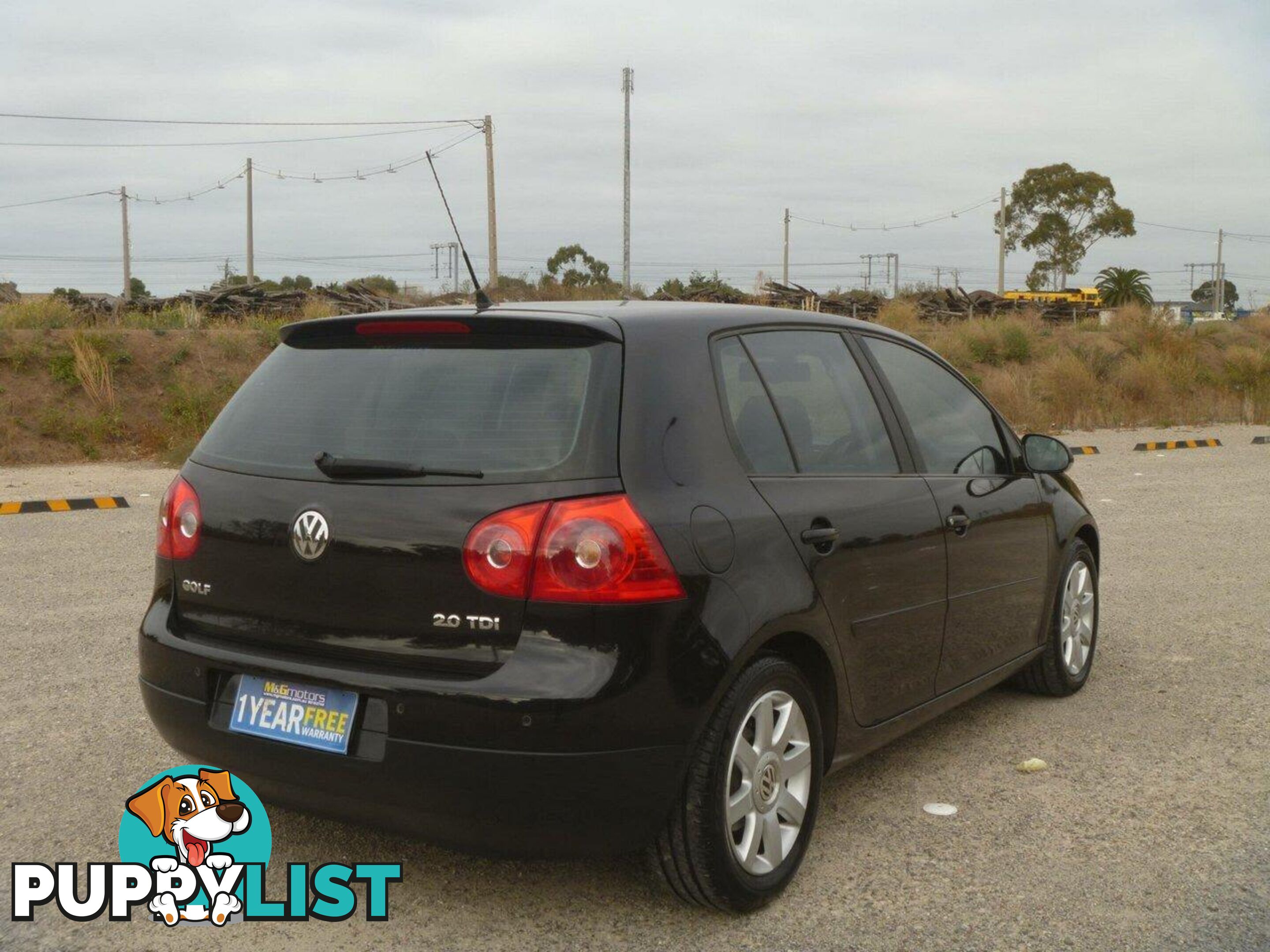 2007 VOLKSWAGEN GOLF 2.0 TDI COMFORTLINE 1K HATCH, 5 DOORS, 5 SEATS