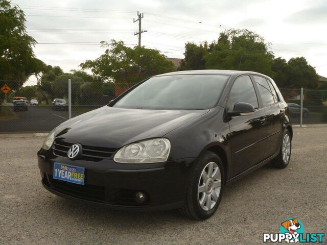 2007 VOLKSWAGEN GOLF 2.0 TDI COMFORTLINE 1K HATCH, 5 DOORS, 5 SEATS