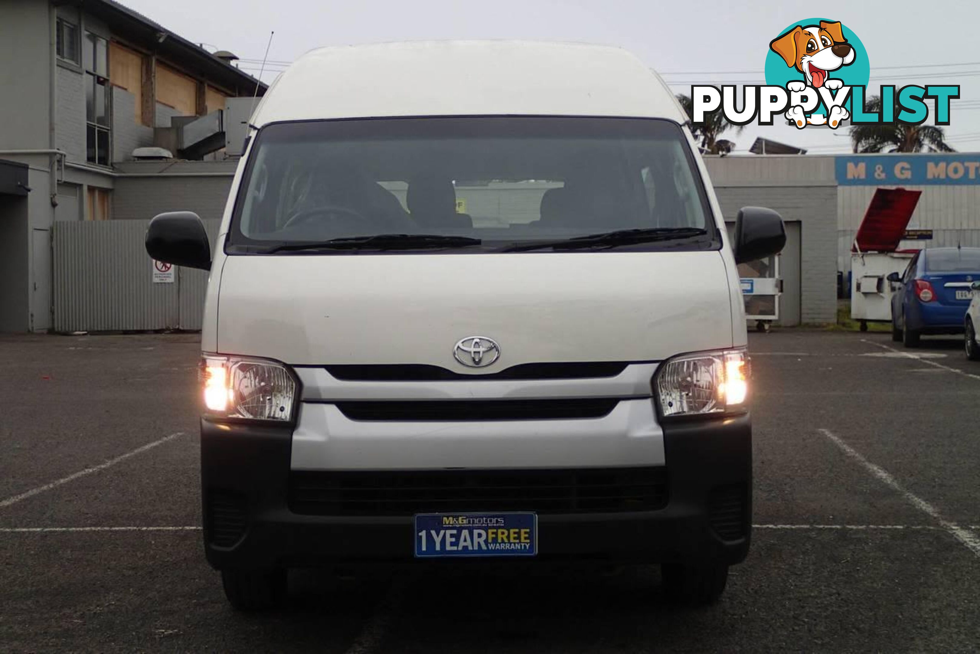 2018 TOYOTA HIACE COMMUTER TRH223R MY16 PEOPLE MOVER, 3 DOORS, 14 SEATS