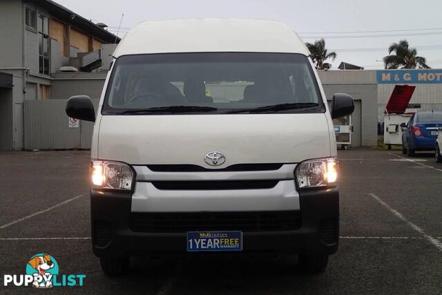 2018 TOYOTA HIACE COMMUTER TRH223R MY16 PEOPLE MOVER, 3 DOORS, 14 SEATS