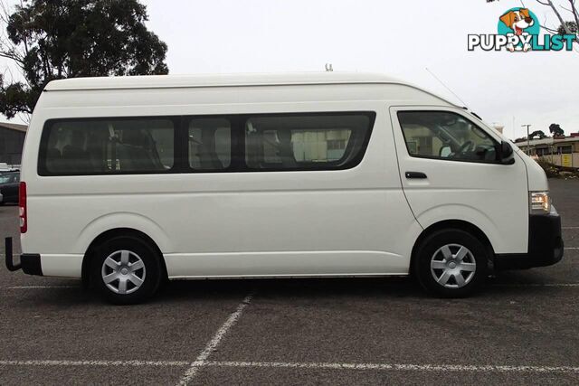2018 TOYOTA HIACE COMMUTER TRH223R MY16 PEOPLE MOVER, 3 DOORS, 14 SEATS