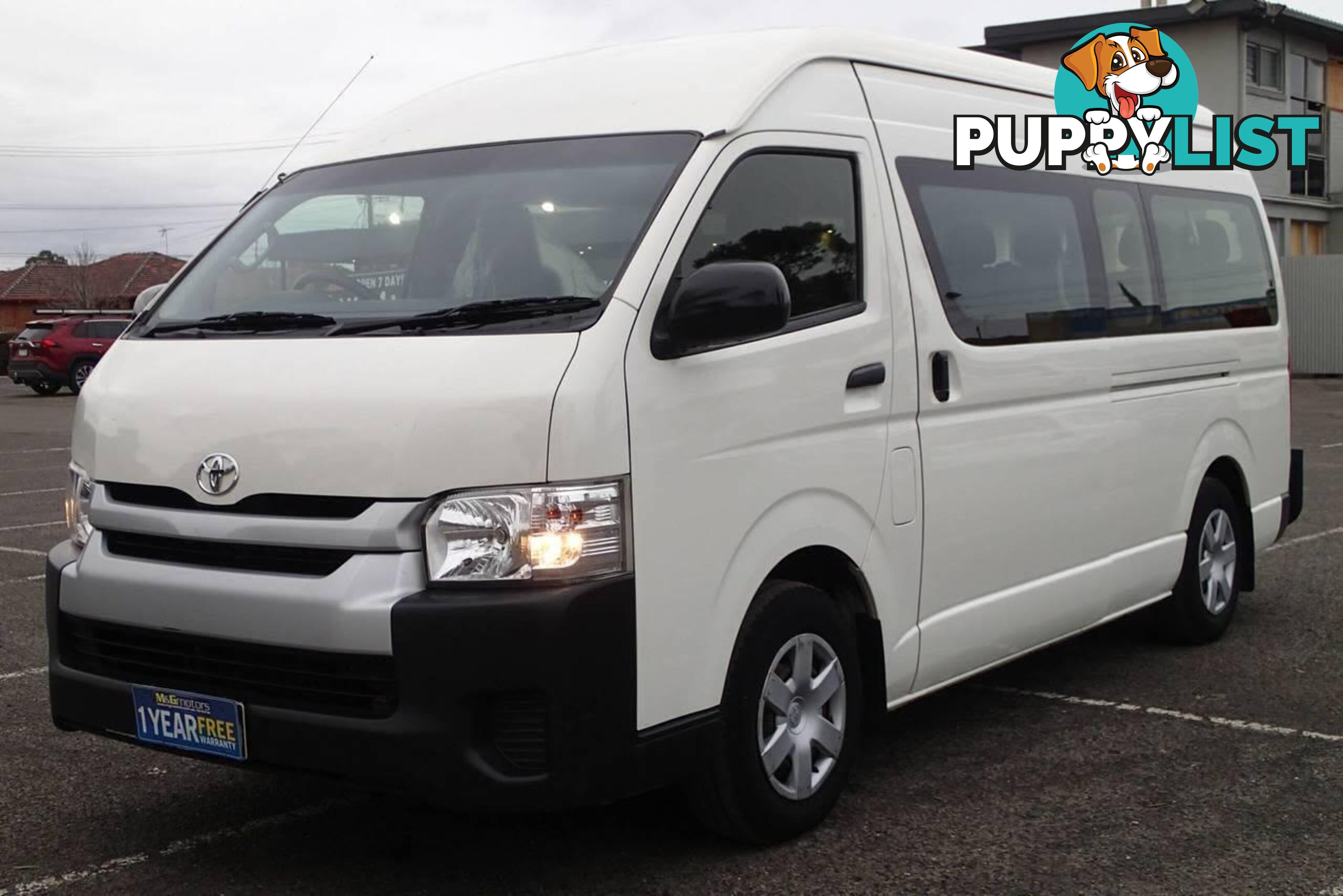 2018 TOYOTA HIACE COMMUTER TRH223R MY16 PEOPLE MOVER, 3 DOORS, 14 SEATS