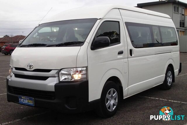 2018 TOYOTA HIACE COMMUTER TRH223R MY16 PEOPLE MOVER, 3 DOORS, 14 SEATS