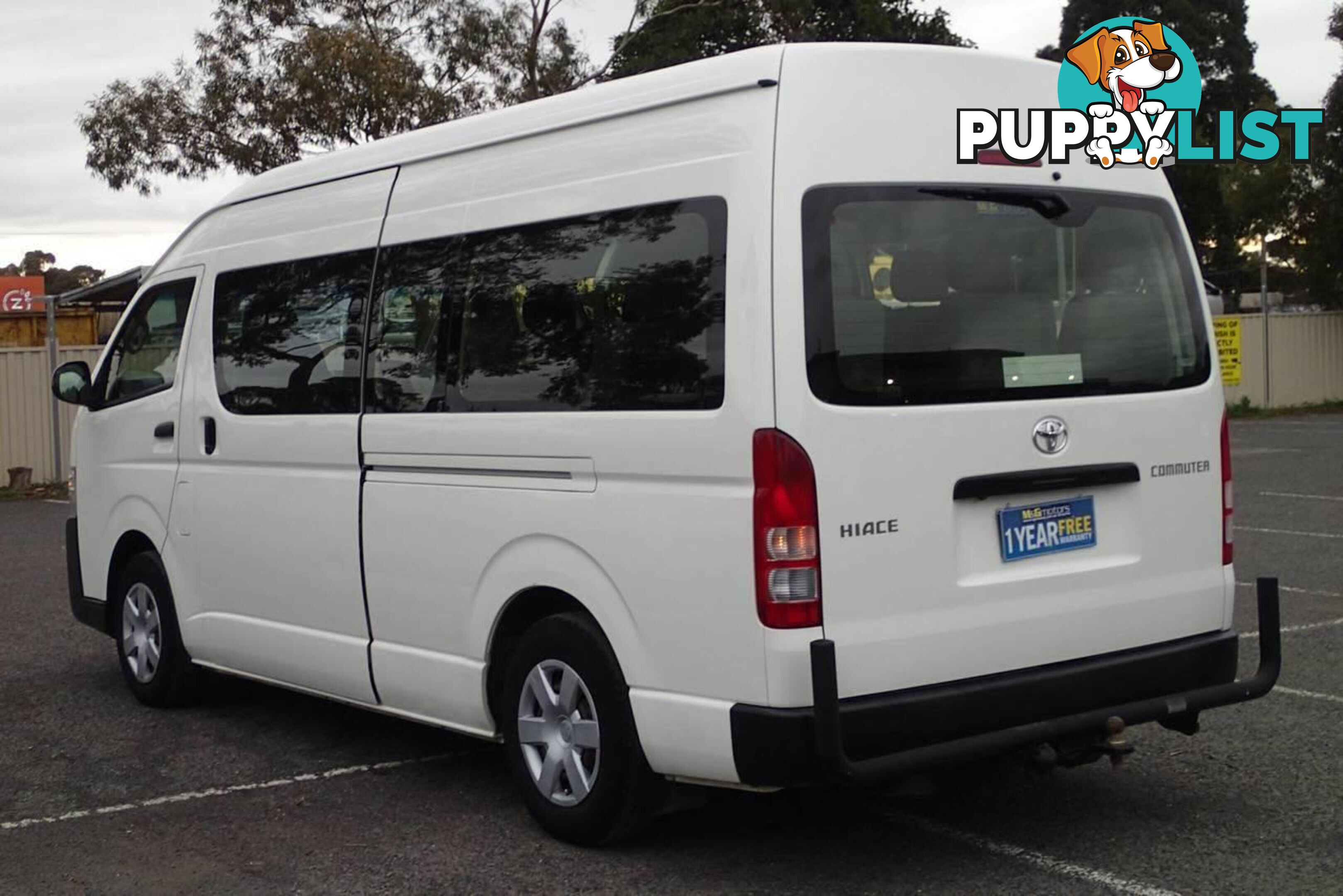 2018 TOYOTA HIACE COMMUTER TRH223R MY16 PEOPLE MOVER, 3 DOORS, 14 SEATS