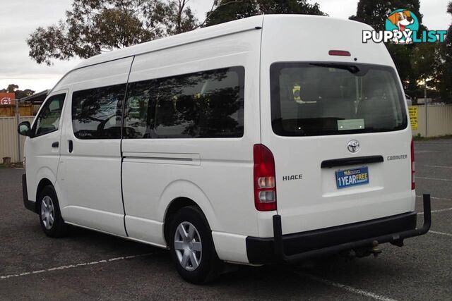2018 TOYOTA HIACE COMMUTER TRH223R MY16 PEOPLE MOVER, 3 DOORS, 14 SEATS