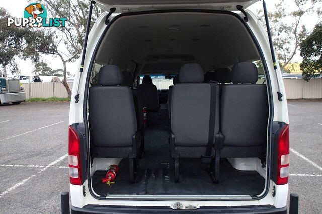 2018 TOYOTA HIACE COMMUTER TRH223R MY16 PEOPLE MOVER, 3 DOORS, 14 SEATS