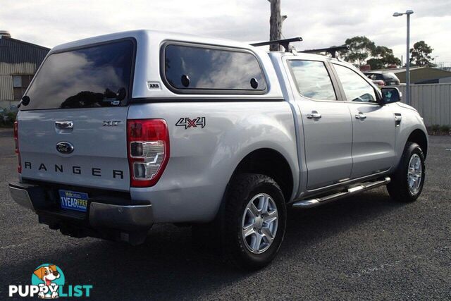 2014 FORD RANGER XLT 3.2 (4X4) PX UTE TRAY, 4 DOORS, 5 SEATS