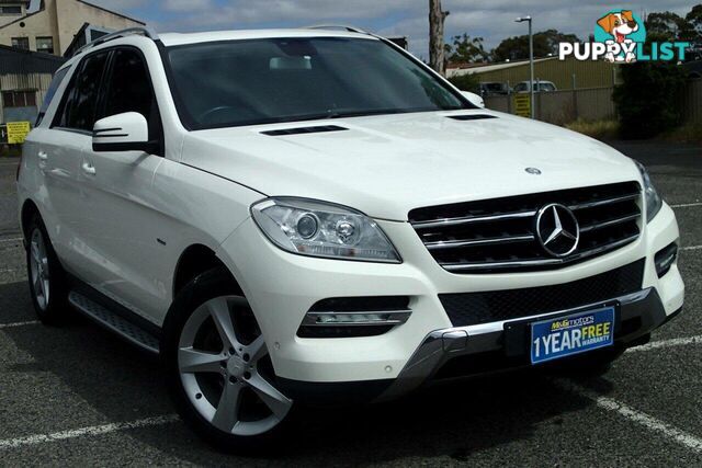 2012 MERCEDES-BENZ ML250 CDI BLUETEC (4X4) 166 SUV, 4 DOORS, 5 SEATS