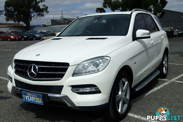 2012 MERCEDES-BENZ ML250 CDI BLUETEC (4X4) 166 SUV, 4 DOORS, 5 SEATS