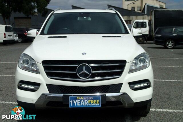 2012 MERCEDES-BENZ ML250 CDI BLUETEC (4X4) 166 SUV, 4 DOORS, 5 SEATS