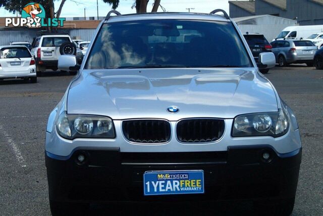 2004 BMW X3 2.5I E83 SUV, 4 DOORS, 5 SEATS