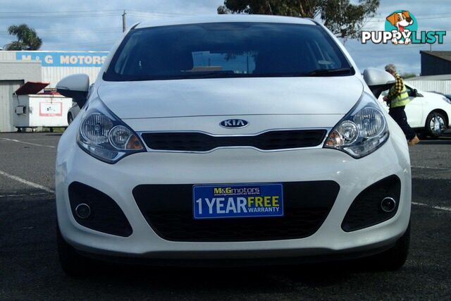 2013 KIA RIO SI UB MY13 HATCH, 5 DOORS, 5 SEATS