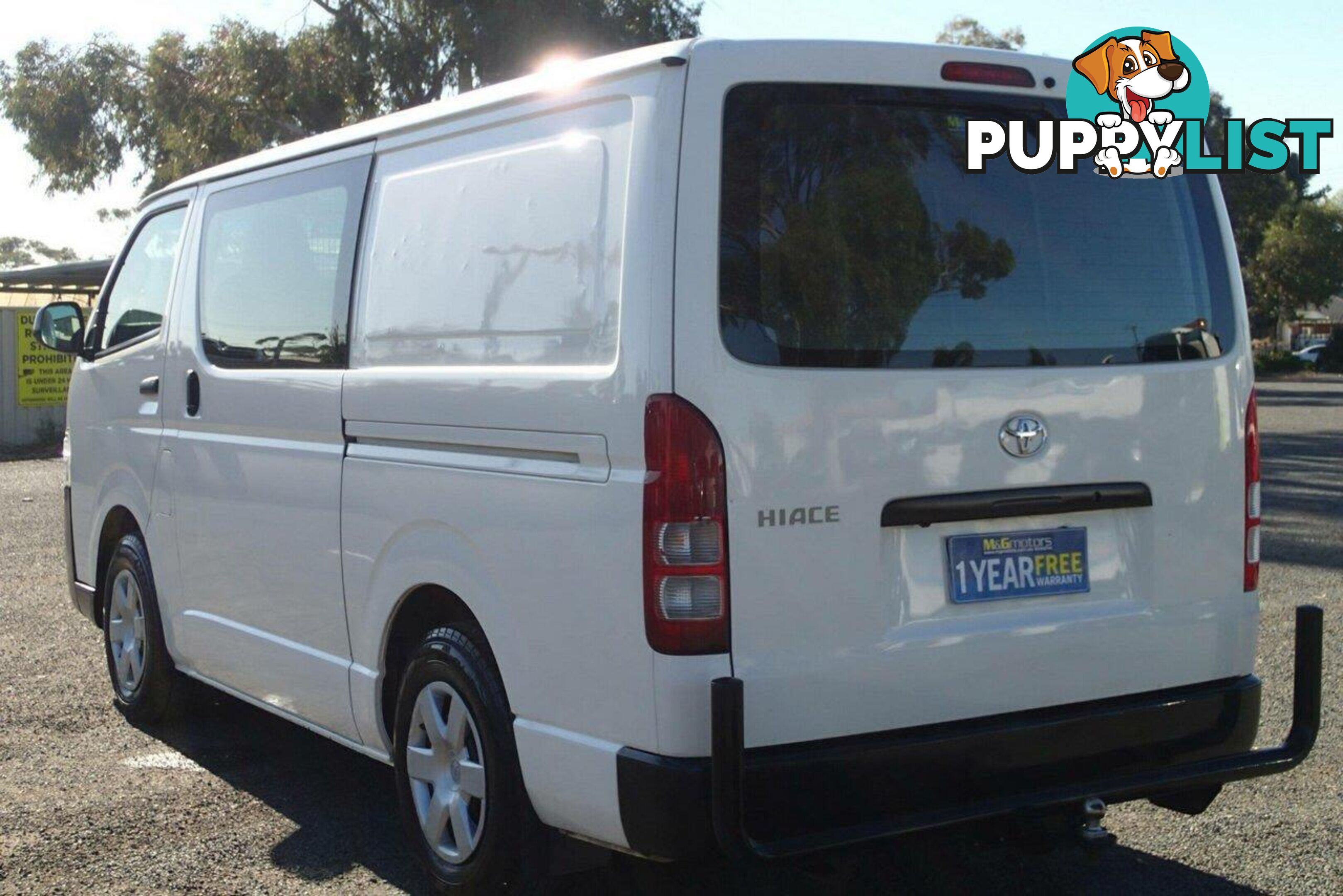 2016 TOYOTA HIACE LWB KDH201R MY16 COMMERCIAL, 4 DOORS, 2 SEATS