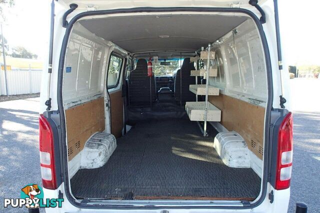 2016 TOYOTA HIACE LWB KDH201R MY16 COMMERCIAL, 4 DOORS, 2 SEATS