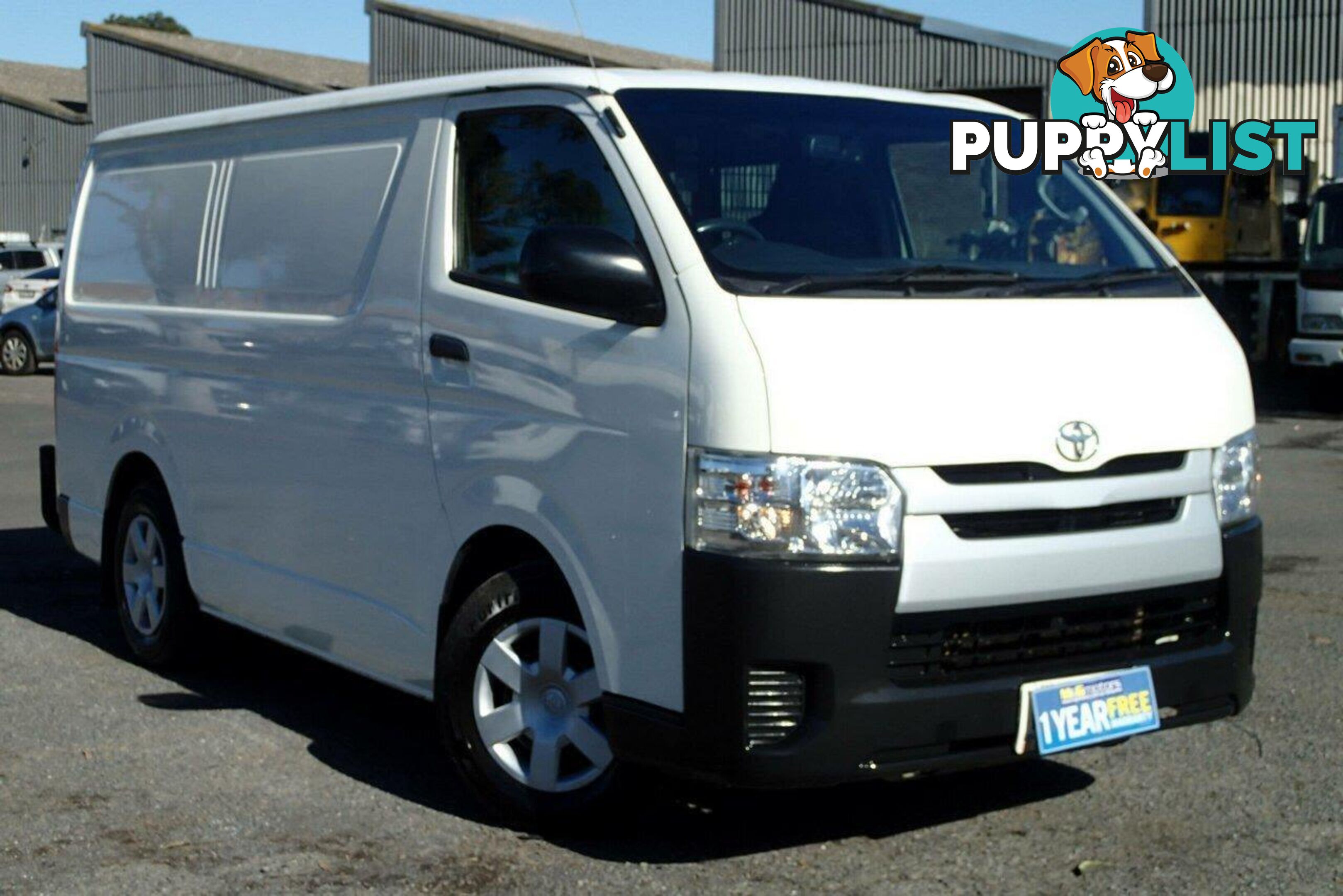 2016 TOYOTA HIACE LWB KDH201R MY16 COMMERCIAL, 4 DOORS, 2 SEATS