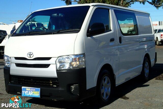 2016 TOYOTA HIACE LWB KDH201R MY16 COMMERCIAL, 4 DOORS, 2 SEATS