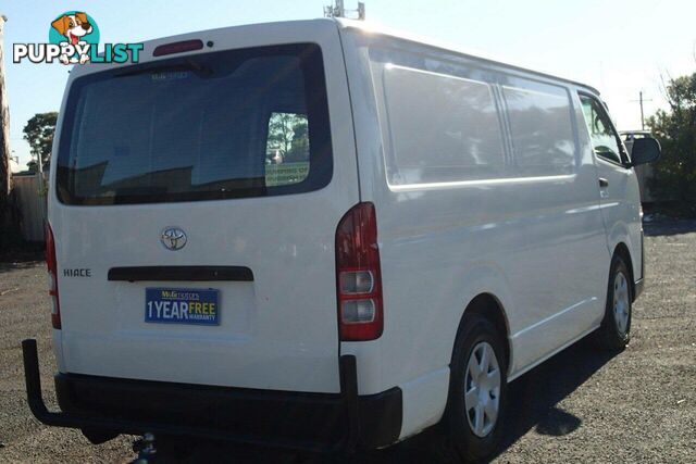 2016 TOYOTA HIACE LWB KDH201R MY16 COMMERCIAL, 4 DOORS, 2 SEATS