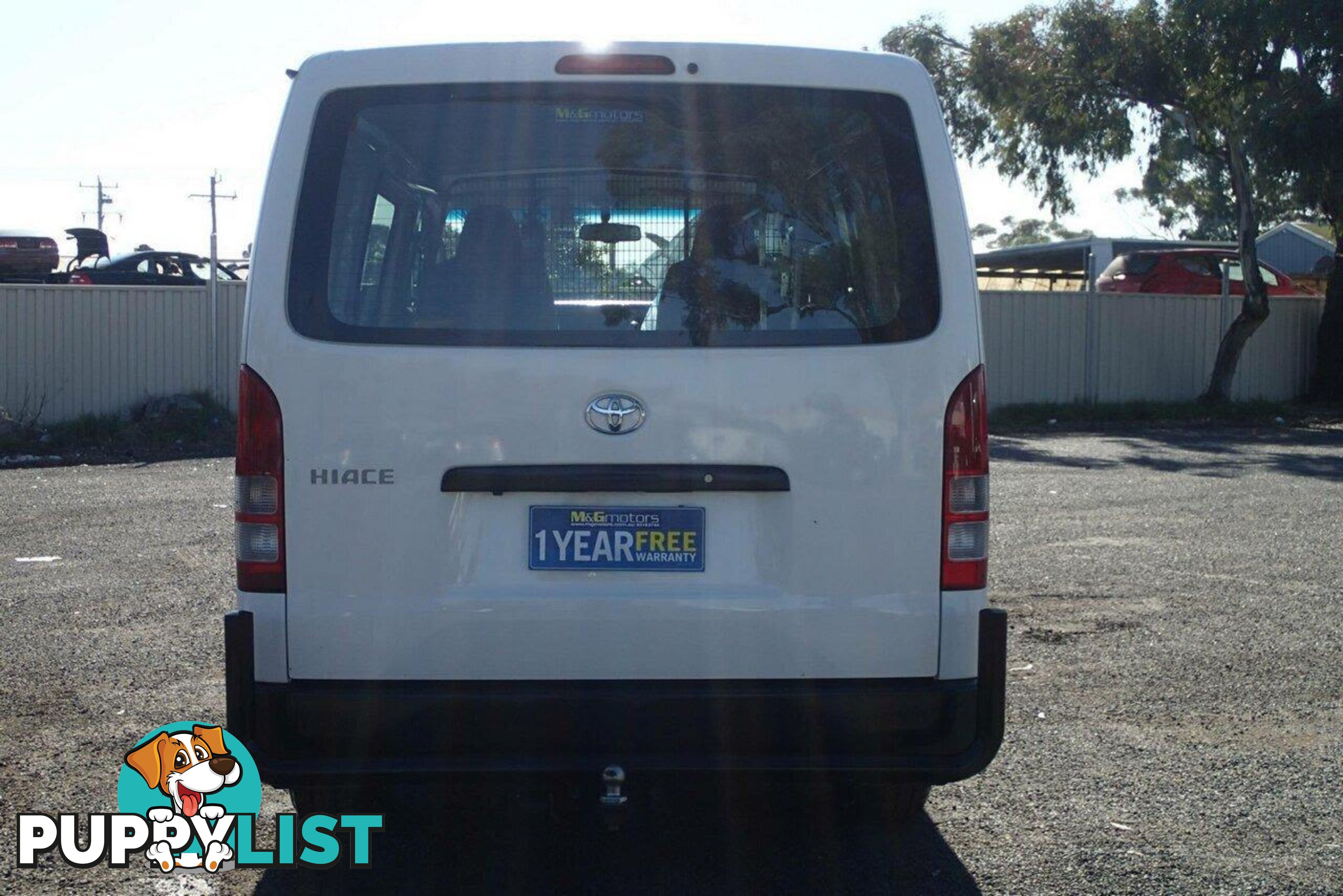 2016 TOYOTA HIACE LWB KDH201R MY16 COMMERCIAL, 4 DOORS, 2 SEATS