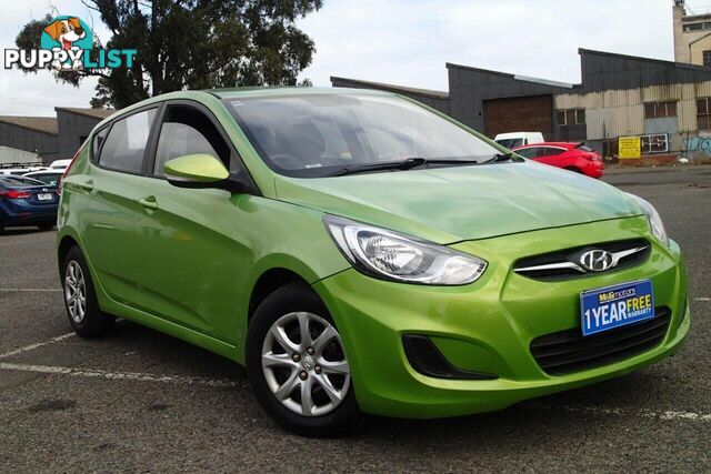 2014 HYUNDAI ACCENT ACTIVE RB2 HATCH, 5 DOORS, 5 SEATS