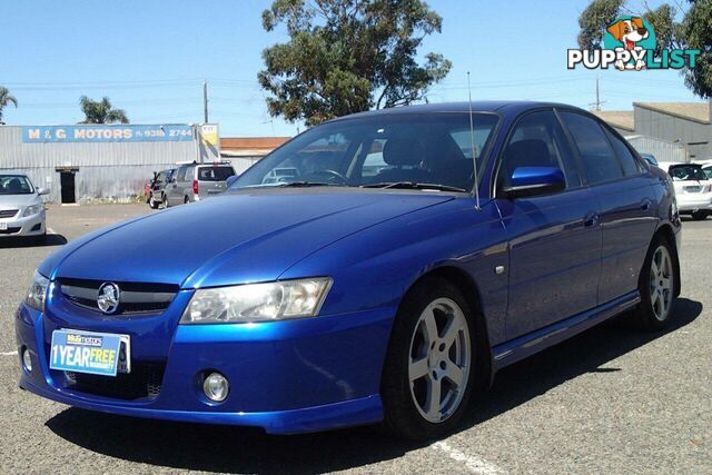 2005 HOLDEN COMMODORE SV6 VZ SEDAN, 4 DOORS, 5 SEATS