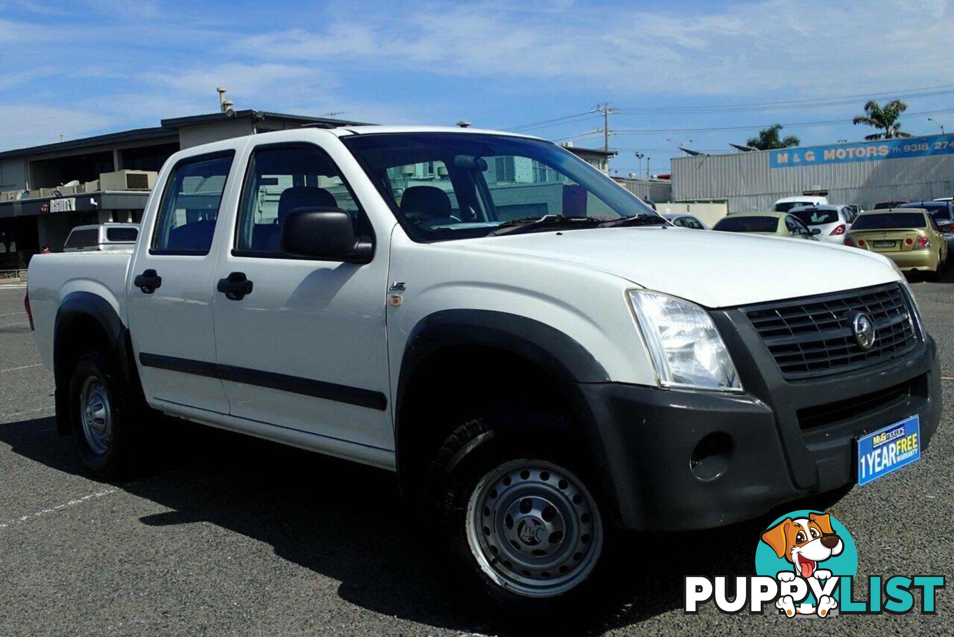 2007 HOLDEN RODEO LX RA MY07 UTE TRAY, 4 DOORS, 5 SEATS