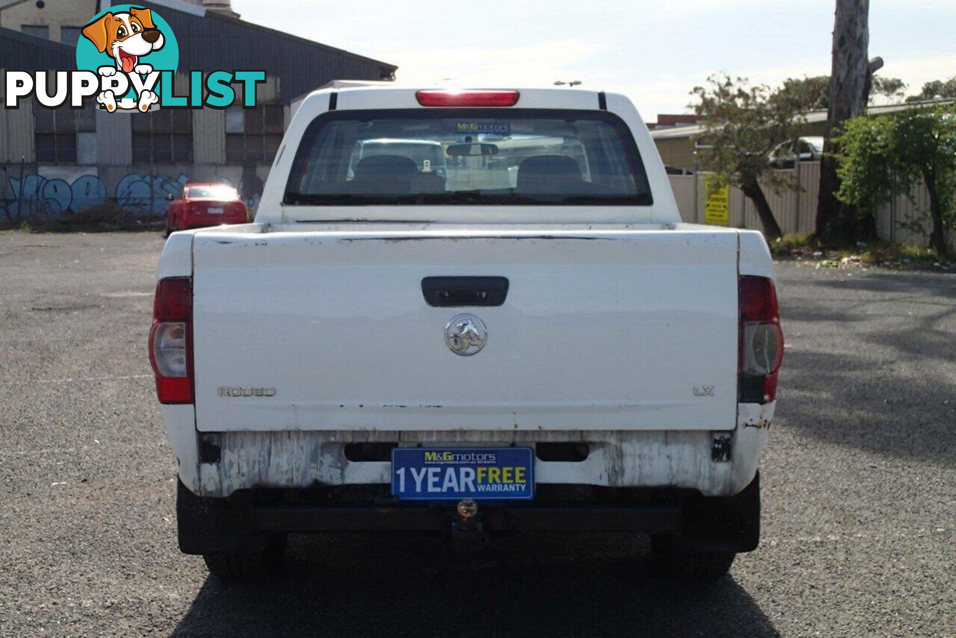 2007 HOLDEN RODEO LX RA MY07 UTE TRAY, 4 DOORS, 5 SEATS