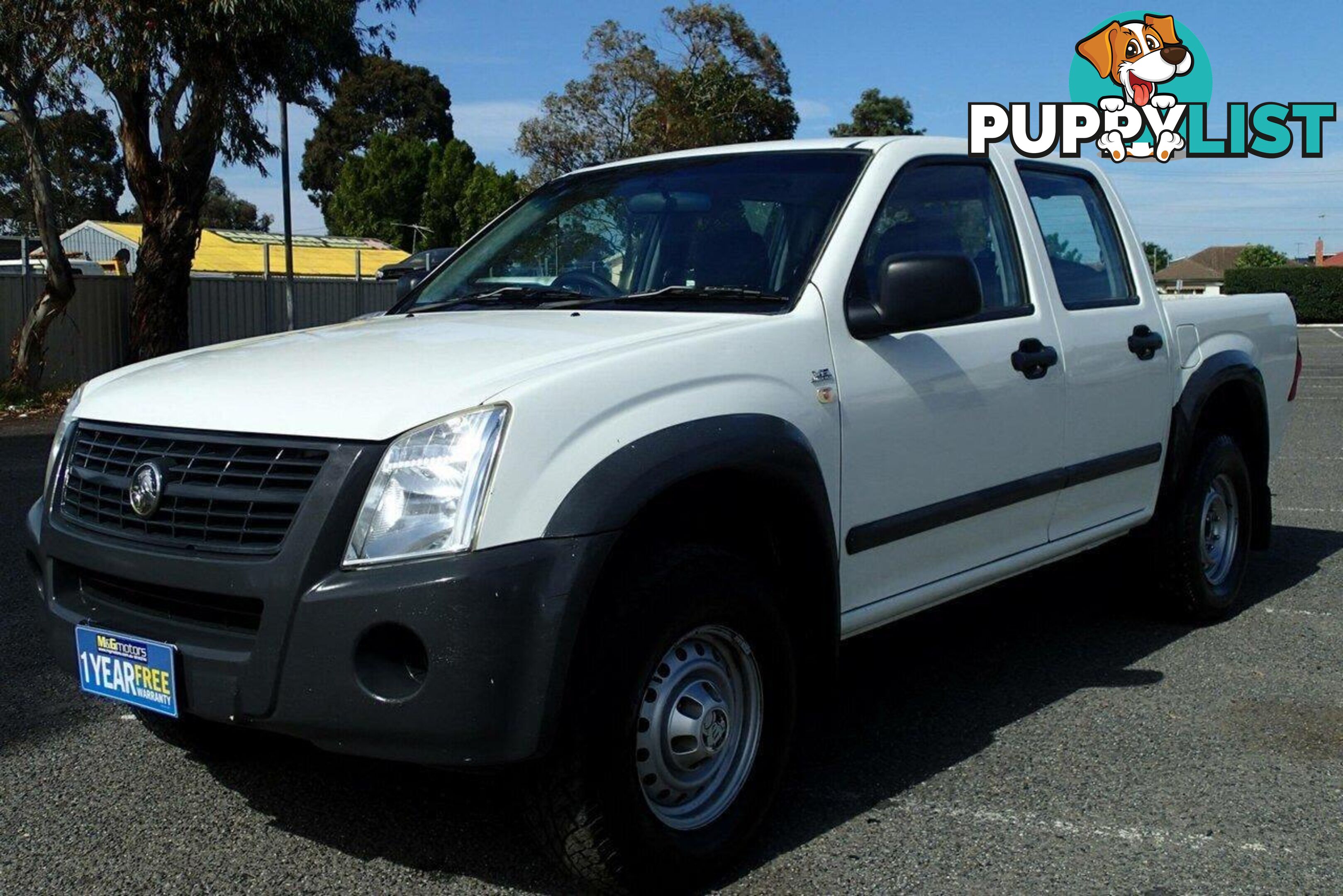 2007 HOLDEN RODEO LX RA MY07 UTE TRAY, 4 DOORS, 5 SEATS