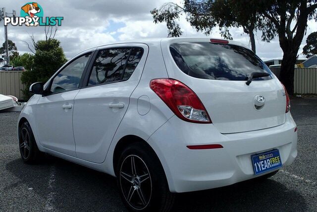 2012 HYUNDAI I20 ACTIVE PB MY12 HATCH, 5 DOORS, 5 SEATS