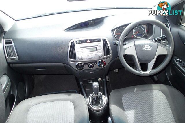 2012 HYUNDAI I20 ACTIVE PB MY12 HATCH, 5 DOORS, 5 SEATS