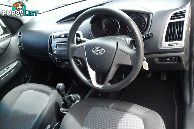 2012 HYUNDAI I20 ACTIVE PB MY12 HATCH, 5 DOORS, 5 SEATS