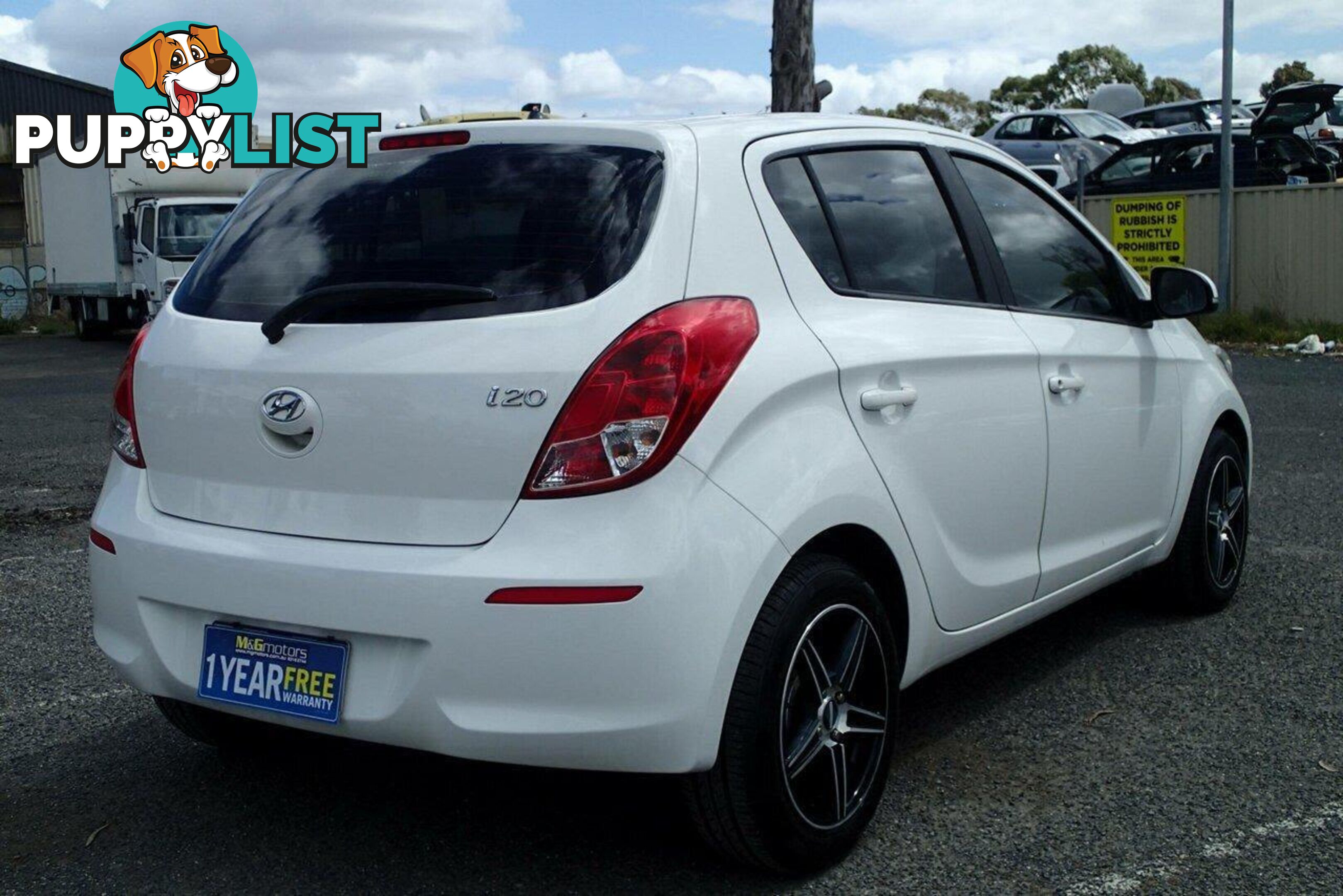 2012 HYUNDAI I20 ACTIVE PB MY12 HATCH, 5 DOORS, 5 SEATS