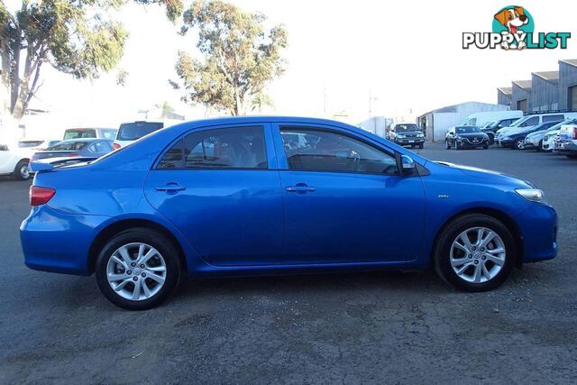 2012 TOYOTA COROLLA ASCENT SPORT ZRE152R MY11 SEDAN, 4 DOORS, 5 SEATS