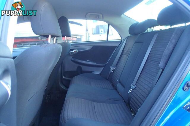 2012 TOYOTA COROLLA ASCENT SPORT ZRE152R MY11 SEDAN, 4 DOORS, 5 SEATS