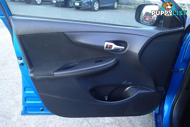 2012 TOYOTA COROLLA ASCENT SPORT ZRE152R MY11 SEDAN, 4 DOORS, 5 SEATS