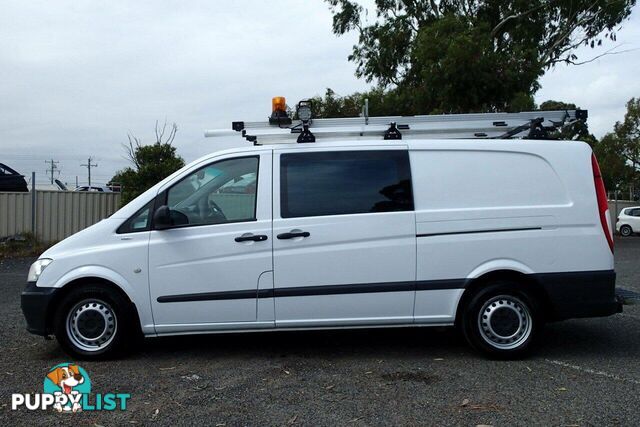 2014 MERCEDES-BENZ VITO 113CDI LWB MY14 COMMERCIAL, 4 DOORS, 2 SEATS