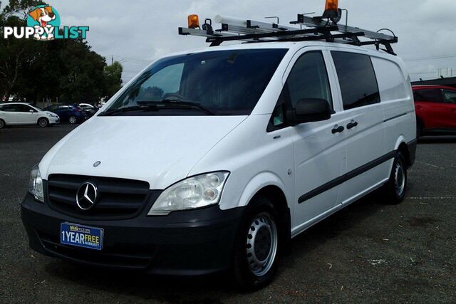 2014 MERCEDES-BENZ VITO 113CDI LWB MY14 COMMERCIAL, 4 DOORS, 2 SEATS