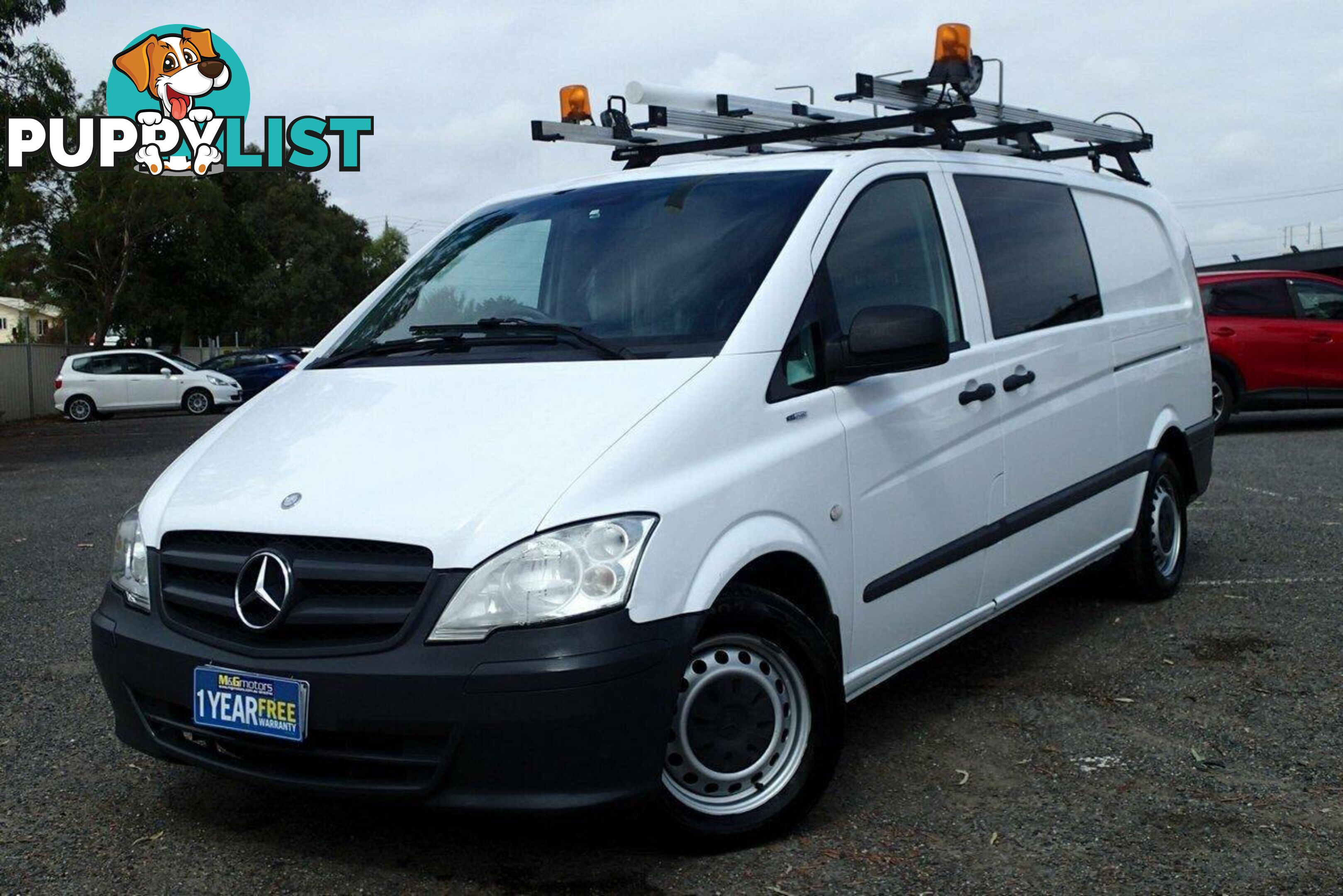 2014 MERCEDES-BENZ VITO 113CDI LWB MY14 COMMERCIAL, 4 DOORS, 2 SEATS