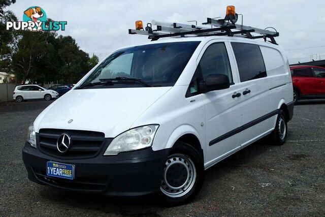 2014 MERCEDES-BENZ VITO 113CDI LWB MY14 COMMERCIAL, 4 DOORS, 2 SEATS