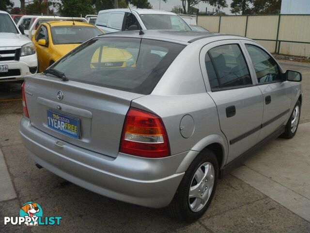 1999 HOLDEN ASTRA CITY TS HATCH, 5 DOORS, 5 SEATS