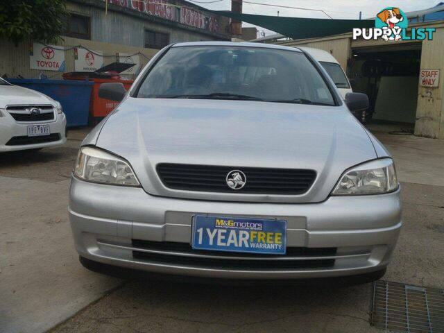 1999 HOLDEN ASTRA CITY TS HATCH, 5 DOORS, 5 SEATS