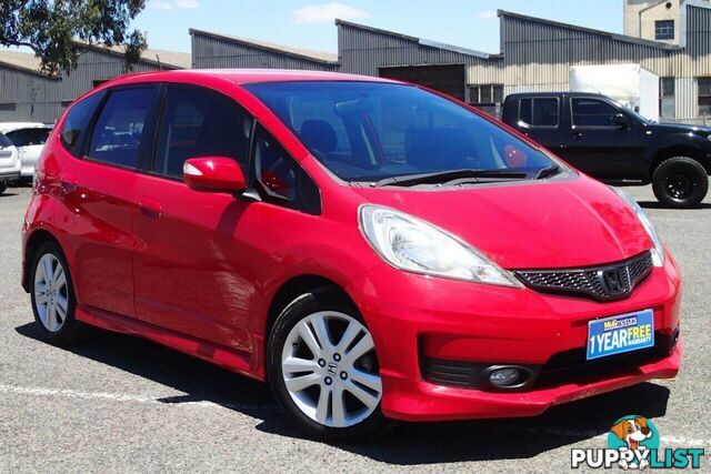 2012 HONDA JAZZ VIBE-S GE MY12 HATCH, 5 DOORS, 5 SEATS