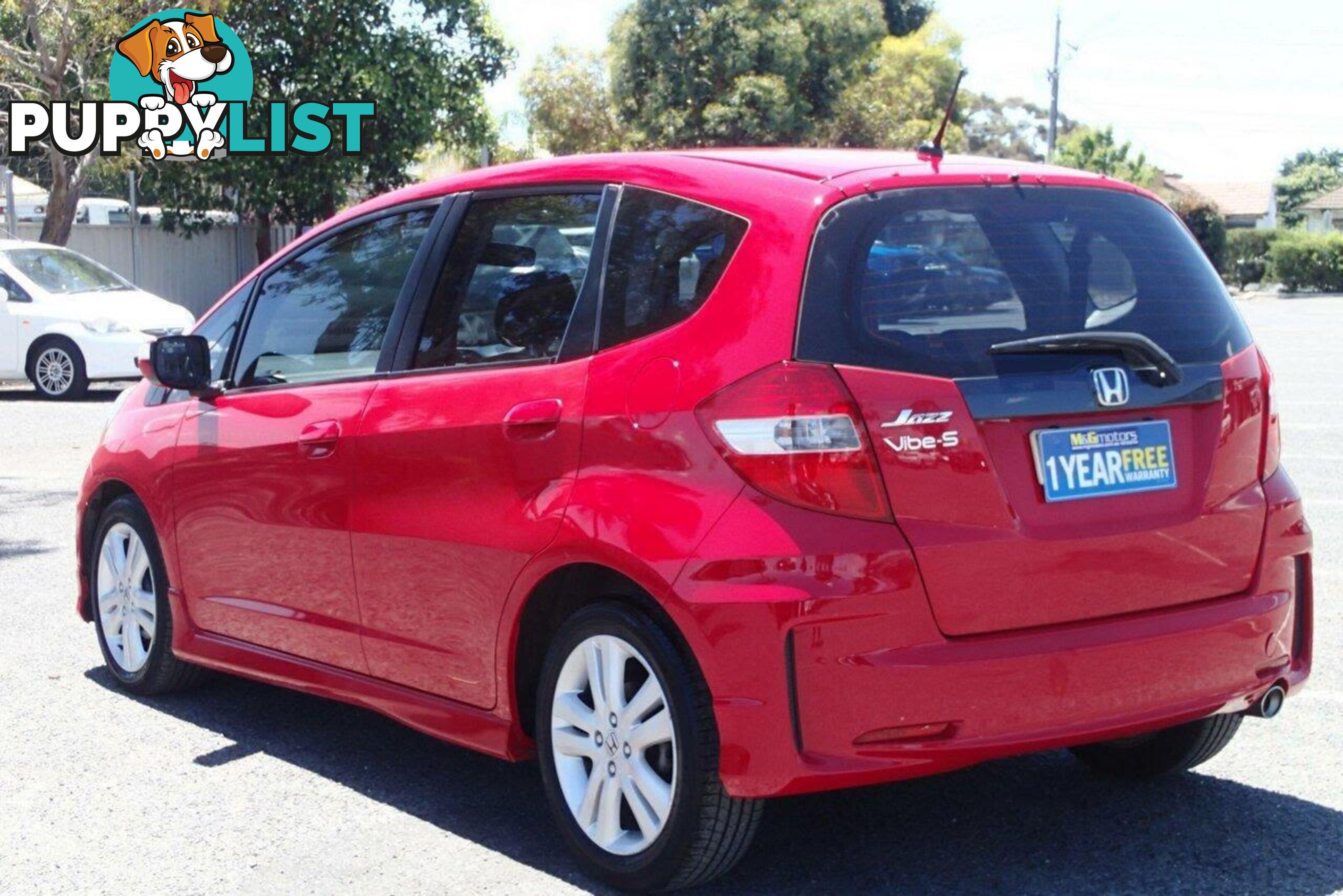 2012 HONDA JAZZ VIBE-S GE MY12 HATCH, 5 DOORS, 5 SEATS