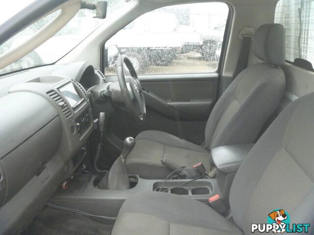 2012 NISSAN NAVARA RX (4X4) D40 MY11 UTE TRAY, 2 DOORS, 3 SEATS
