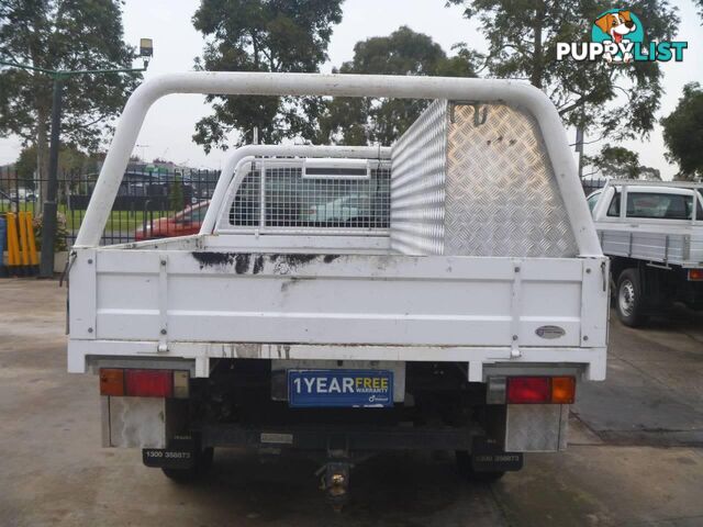 2012 NISSAN NAVARA RX (4X4) D40 MY11 UTE TRAY, 2 DOORS, 3 SEATS