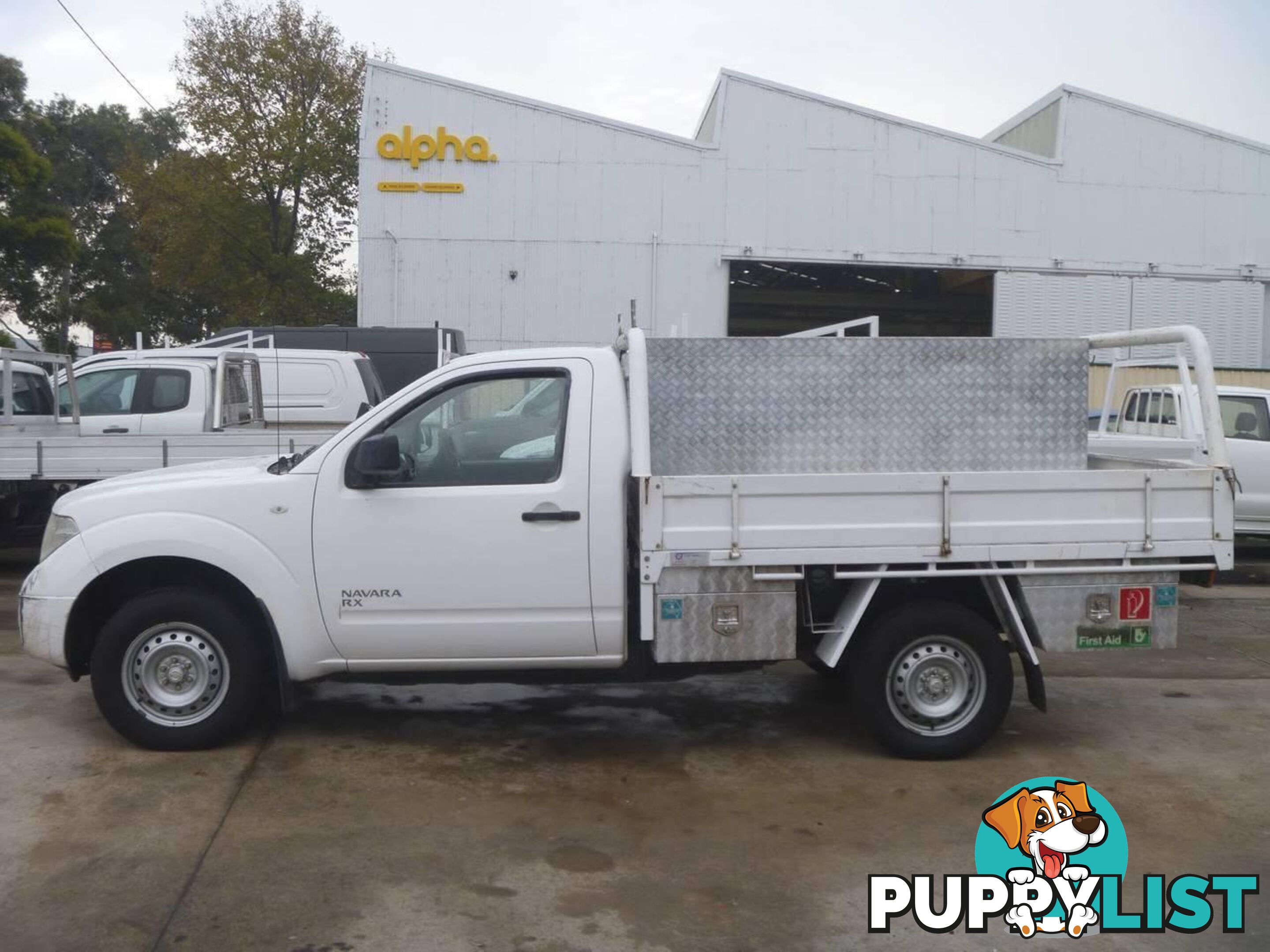 2012 NISSAN NAVARA RX (4X4) D40 MY11 UTE TRAY, 2 DOORS, 3 SEATS