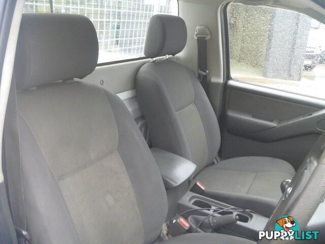 2012 NISSAN NAVARA RX (4X4) D40 MY11 UTE TRAY, 2 DOORS, 3 SEATS