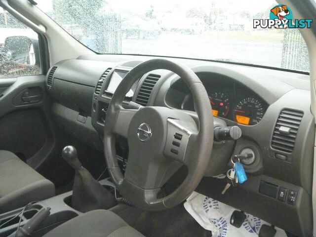 2012 NISSAN NAVARA RX (4X4) D40 MY11 UTE TRAY, 2 DOORS, 3 SEATS
